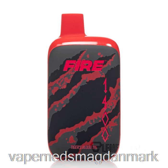 Vape Uden Nikotin Fire Boost 12000 Engangs Tigerblod